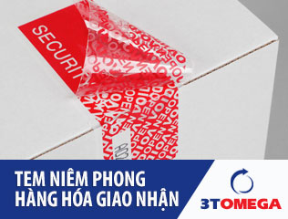 Tem niêm phong hàng hóa giao nhận